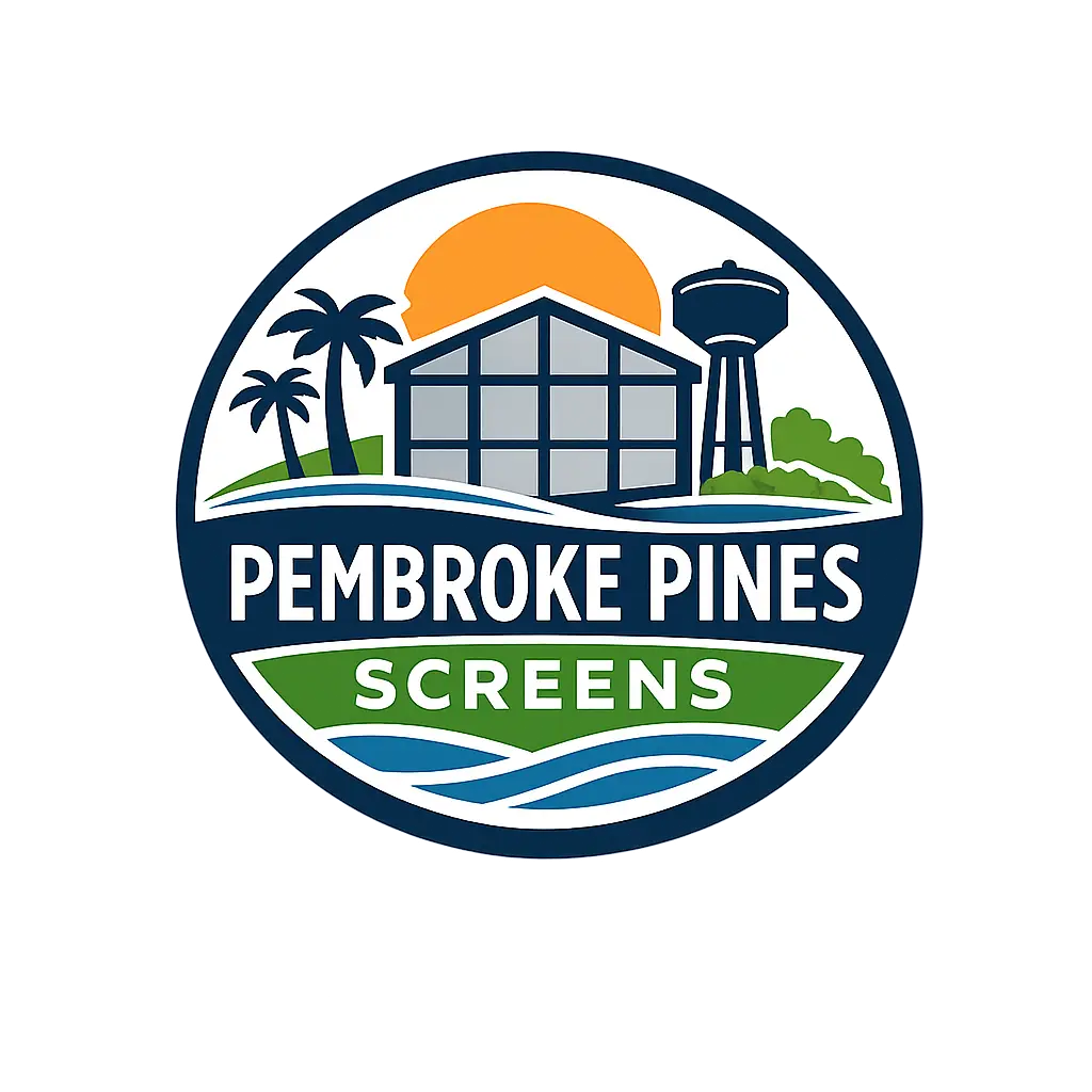 Pembroke Pines Screens logo for screen enclosure services in Pembroke Pines, FL